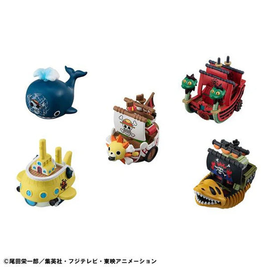 13-05-2025 [PreOrder預訂-數量有限，額滿即止]Megahouse [Yuracolle]《海賊王》偉大航道 海盜船套裝 Vol.2