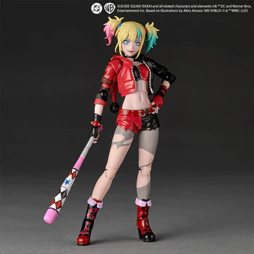 03-06-2025 [PreOrder預訂-數量有限，額滿即止]Kaiyodo 海洋堂 - REVOLTECH《異世界自殺突擊隊》哈莉·奎茵 (異世界自殺突擊隊Ver.)