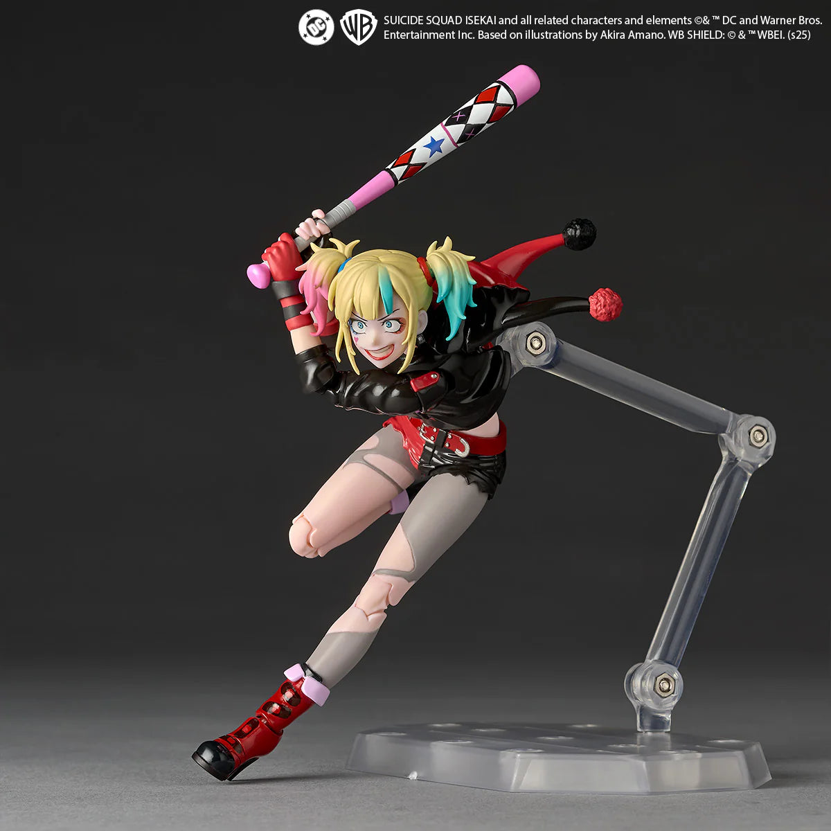 03-06-2025 [PreOrder預訂-數量有限，額滿即止]Kaiyodo 海洋堂 - REVOLTECH《異世界自殺突擊隊》哈莉·奎茵 (異世界自殺突擊隊Ver.)