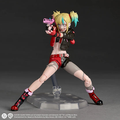 03-06-2025 [PreOrder預訂-數量有限，額滿即止]Kaiyodo 海洋堂 - REVOLTECH《異世界自殺突擊隊》哈莉·奎茵 (異世界自殺突擊隊Ver.)