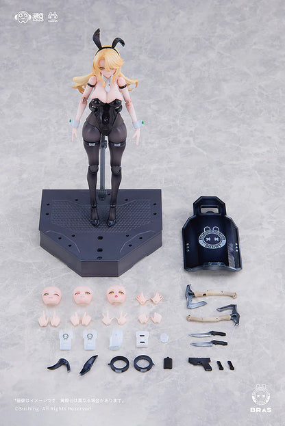 10-05-2025 [PreOrder預訂-數量有限，額滿即止]溯行Sushing 1/12「兔子快速反應小隊」 - 盾牌手 • 愛蓮娜 (附初回特典 : 比心手型/狗牌/特典卡)