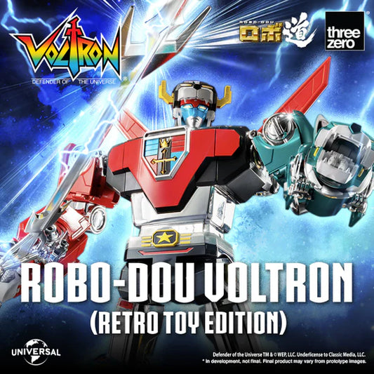 09-06-2025 [PreOrder預訂-數量有限，額滿即止]THREEZERO ROBO-DOU 百獸王（復古玩具版）